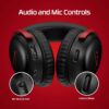 HyperX Cloud III Wireless Gaming Hoofdtelefoon voor PC, PS5, PS4, batterij tot 120 uur, 2,4 GHz, driver 53 mm, microfoon 10 mm, rood