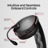 HyperX Cloud Jet – Dual Wireless Gaming Headset, 2,4 GHz & Bluetooth, PC, Mac, PS5, PS4, Mobile, 40 mm driver, 25 uur batterijduur, Swivel-to-Mute microfoon, lichtgewicht...