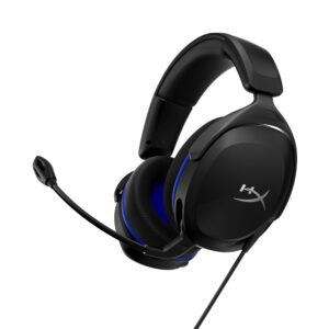 HyperX Cloud Stinger 2 Core - Gaming Headset voor Playstation, Lichtgewicht Over-Ear Headset met microfoon, Swivel-to-Mute-functie, 40mm Drivers - Zwart