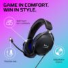 HyperX Cloud Stinger 2 Core - Gaming Headset voor Playstation, Lichtgewicht Over-Ear Headset met microfoon, Swivel-to-Mute-functie, 40mm Drivers - Zwart