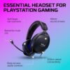 HyperX Cloud Stinger 2 Core - Gaming Headset voor Playstation, Lichtgewicht Over-Ear Headset met microfoon, Swivel-to-Mute-functie, 40mm Drivers - Zwart