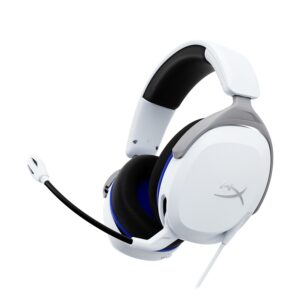 HyperX Cloud Stinger 2 Core - Gaming Headset voor Playstation, Lichtgewicht Over-Ear Headset met microfoon, Swivel-to-Mute-functie, 40 mm Drivers - Wit