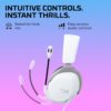 HyperX Cloud Stinger 2 Core - Gaming Headset voor Playstation, Lichtgewicht Over-Ear Headset met microfoon, Swivel-to-Mute-functie, 40 mm Drivers - Wit