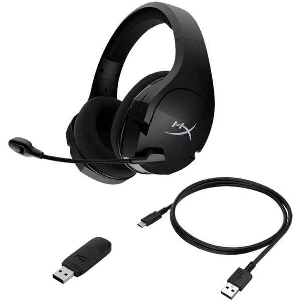 HyperX Cloud Stinger Core - draadloze gamingheadset, voor pc, 7.1 surround sound, ruisonderdrukkende microfoon, lichtgewicht