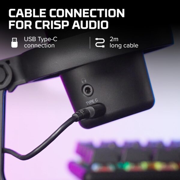 HyperX DuoCast Mikrofon (4P5E2AA), black