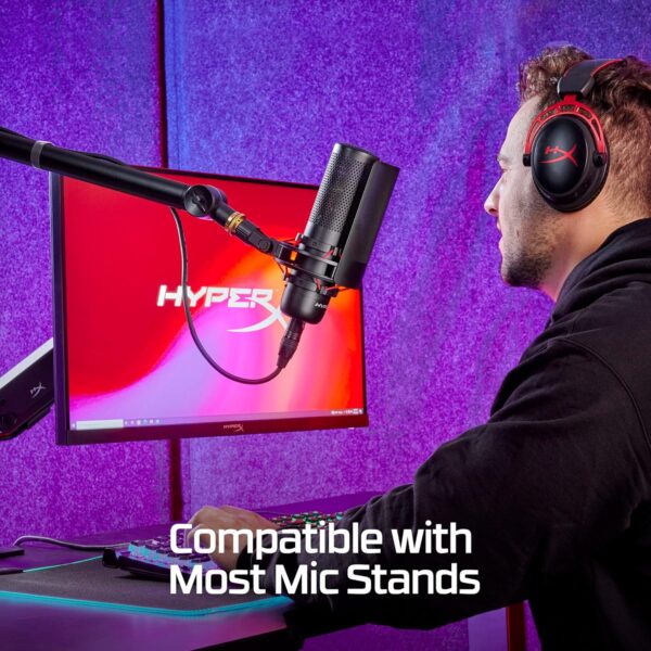 HyperX ProCast Microphone with Large Aperture Capacitor, XLR Jack