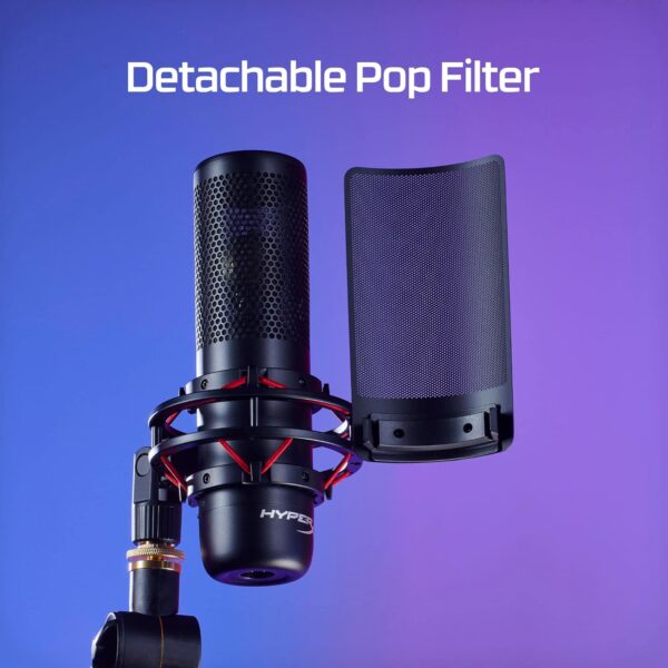 HyperX ProCast Microphone with Large Aperture Capacitor, XLR Jack