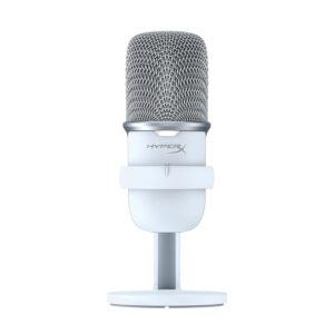 HyperX SoloCast - USB Capacitor Gaming Microphone, for PC, PS5, PS4 and Mac, Tap to Mute Sensor, Cardioid Polar Pattern, Gaming, Streaming, Podcasts, Twitch, YouTube, Discord