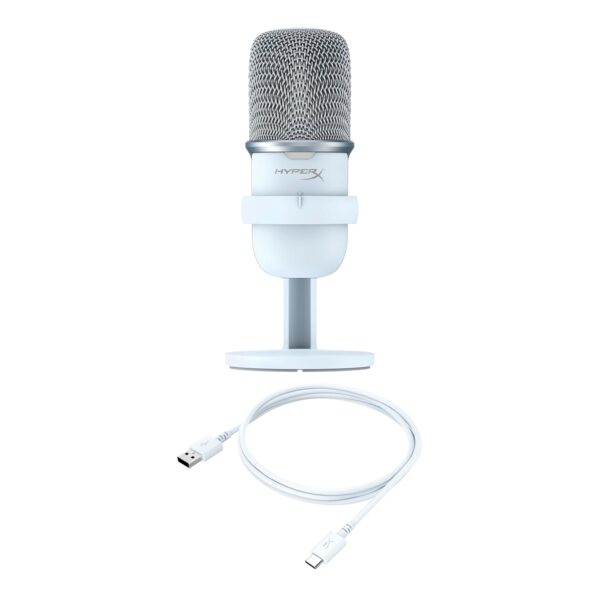 HyperX SoloCast - USB Capacitor Gaming Microphone, for PC, PS5, PS4 and Mac, Tap to Mute Sensor, Cardioid Polar Pattern, Gaming, Streaming, Podcasts, Twitch, YouTube, Discord