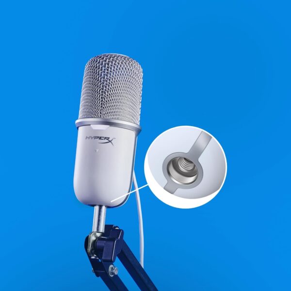HyperX SoloCast - USB Capacitor Gaming Microphone, for PC, PS5, PS4 and Mac, Tap to Mute Sensor, Cardioid Polar Pattern, Gaming, Streaming, Podcasts, Twitch, YouTube, Discord