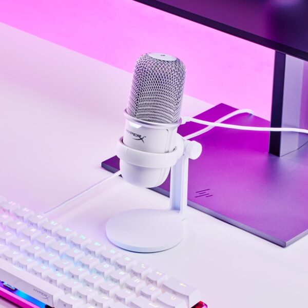 HyperX SoloCast - USB Capacitor Gaming Microphone, for PC, PS5, PS4 and Mac, Tap to Mute Sensor, Cardioid Polar Pattern, Gaming, Streaming, Podcasts, Twitch, YouTube, Discord