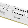 Kingston FURY Beast Wit DDR5 32GB (2x16GB) 6800MT/s CL34 DIMM Desktop Gaming Geheugen Set van 2 Intel XMP - KF568C34BWK2-32