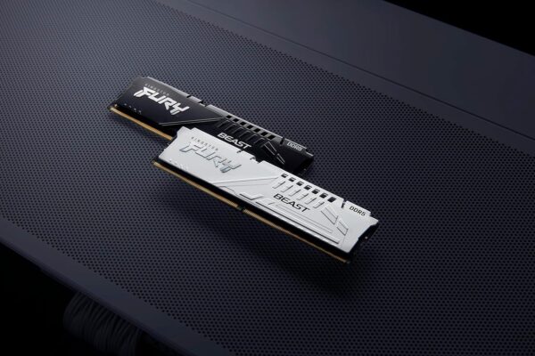 Kingston FURY Beast Wit DDR5 32GB 6000MT/s CL30 DIMM Desktop Gaming Geheugen Enkelvoudig Intel XMP - KF560C30BW-32