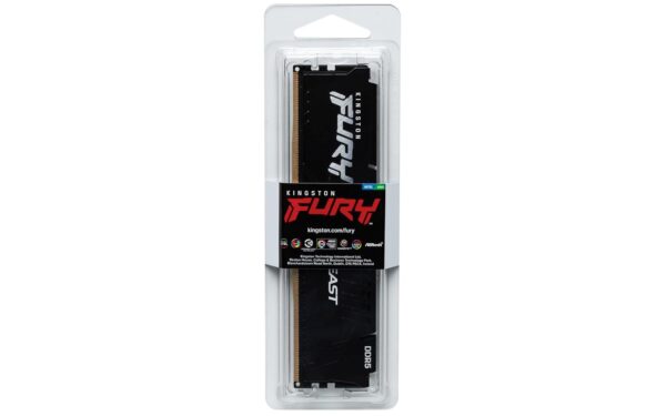 Kingston FURY Beast Zwart DDR5 16GB 6800MT/s CL34 DIMM Desktop Gaming Geheugen Enkelvoudig Intel XMP - KF568C34BB-16