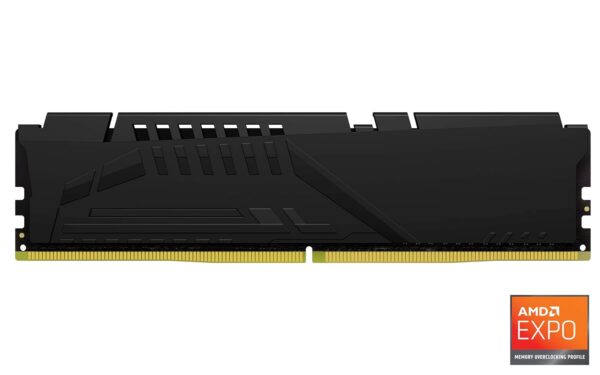 Kingston FURY Beast Zwart DDR5 32GB (2x16GB) 5600MT/s CL36 DIMM Desktop Gaming Geheugen Set van 2 AMD EXPO en Intel XMP - KF556C36BBEK2-32