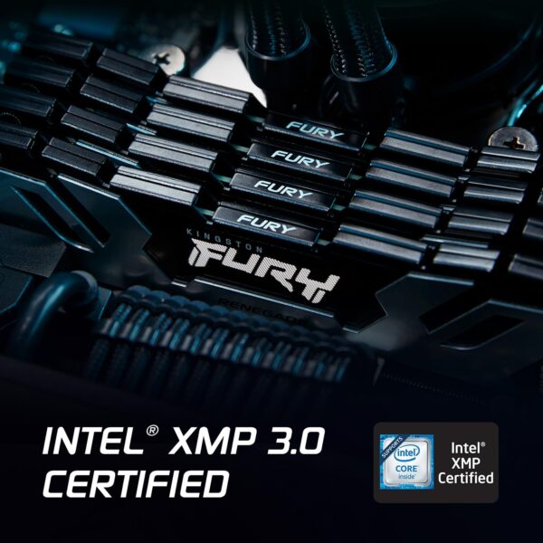 Kingston FURY Renegade DDR5 Zilber/Zwart XMP 16GB 6800MT/s CL36 DIMM Gaming Desktopgeheugen Enkel Module - KF568C36RS-16
