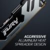 Kingston FURY Renegade DDR5 Zilber/Zwart XMP 16GB 6800MT/s CL36 DIMM Gaming Desktopgeheugen Enkel Module - KF568C36RS-16