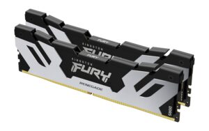 Kingston FURY Renegade DDR5 Zilver/Zwart XMP 48GB (2x24GB) 8000MT/s CL38 DIMM Gaming Desktopgeheugen Set van 2 - KF580C38RSK2-48