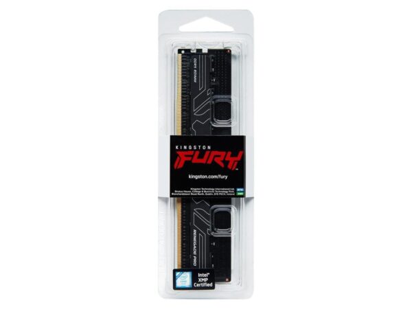 Kingston FURY Renegade Pro XMP 16GB 6000MT/s DDR5 ECC Reg CL32 DIMM Gaming Desktopgeheugen - KF560R32RB-16