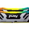 Kingston FURY Renegade Zilver RGB XMP 48GB 8400MT/s DDR5 CL40 CUDIMM Desktop Gaming Geheugen (Set van 2) - KF584CU40RSAK2-48