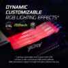 Kingston Fury Renegade Zwart RGB 32GB 6400MT/s DDR5 CL32 DIMM Desktop Gaming Geheugen (Set van 2) - KF564C32RSAK2-32