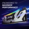 Kingston Fury Renegade Zwart RGB 32GB 6400MT/s DDR5 CL32 DIMM Desktop Gaming Geheugen (Set van 2) - KF564C32RSAK2-32