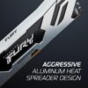 Kingston Fury Renegade Zwart RGB 32GB 6400MT/s DDR5 CL32 DIMM Desktop Gaming Geheugen (Set van 2) - KF564C32RSAK2-32