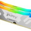 Kingston Fury Renegade Zwart RGB 32GB 6400MT/s DDR5 CL32 DIMM Desktop Gaming Geheugen (Set van 2) - KF564C32RSAK2-32