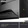 MAG 321CUPDFDE 32 inch UHD gaming-monitor met gebogen voorkant - 1500R 3840 x 2160 Rapid VA Panel, Dual Mode/0,5 ms (GtG, min.), Adaptive Sync-DP 1.4a, HDMI 2.1 CEC, USB Type-C...