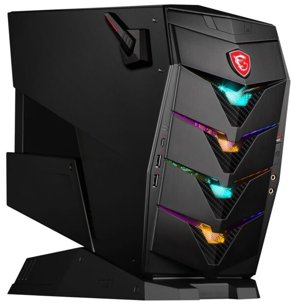 MSI Aegis 3 8RC-048DE Gaming PC (Intel Core i5+ 8400, GeForce GTX 1060 6GB, 128GB PCIe SSD + Intel Optane 16GB M.2 PCIe System Acceleration + 1TB HDD, 8GB DDR4, Windows 10 Home)...