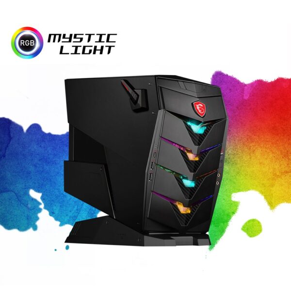 MSI Aegis 3 8RC-048DE Gaming PC (Intel Core i5+ 8400, GeForce GTX 1060 6GB, 128GB PCIe SSD + Intel Optane 16GB M.2 PCIe System Acceleration + 1TB HDD, 8GB DDR4, Windows 10 Home)...