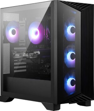 MSI Aegis Z2 Gaming Desktop (2024): AMD Ryzen R7-7700, Geforce RTX 4060, 16GB DDR5, 1TB m.2 SSD, 80+ Gold PSU, WiFi, Keyboard and Mouse, DIY Friendly, Windows 11 Home: C7NUC-817US
