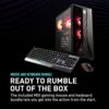 MSI Aegis Z2 Gaming Desktop (2024): AMD Ryzen R7-7700, Geforce RTX 4060, 16GB DDR5, 1TB m.2 SSD, 80+ Gold PSU, WiFi, Keyboard and Mouse, DIY Friendly, Windows 11 Home: C7NUC-817US