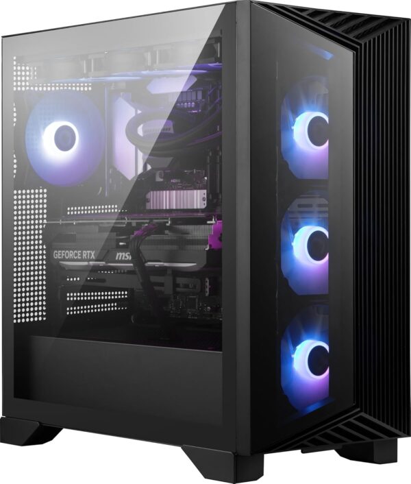MSI Aegis ZS2 Gaming-desktop: AMD Ryzen R9-7900X, GeForce RTX 5070, 32 GB DDR5, 2 TB M.2 NVMe, vloeibare koeling, VR-ready, WiFi 7, Windows 11 Home: C7NVP-1435US