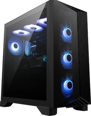 MSI Aegis ZS2 Gaming-desktop: AMD Ryzen R9-7900X, GeForce RTX 5070, 32 GB DDR5, 2 TB M.2 NVMe, vloeibare koeling, VR-ready, WiFi 7, Windows 11 Home: C7NVP-1435US