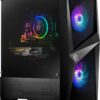 MSI Codex R Gaming Desktop 2021 Premium Computer, Intel Core i7-10700 2,9 GHz, NVIDIA GeForce RTX 3060, WLAN, Bluetooth, USB-C, HDMI, RJ-45, Windows 10, VAATE HDMI-kabel (16 GB...