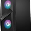 MSI Codex R Gaming Desktop 2021 Premium Computer, Intel Core i7-10700 2,9 GHz, NVIDIA GeForce RTX 3060, WLAN, Bluetooth, USB-C, HDMI, RJ-45, Windows 10, VAATE HDMI-kabel (16 GB...