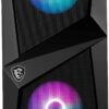 MSI Codex R Gaming Desktop 2021 Premium Computer, Intel Core i7-10700 2,9 GHz, NVIDIA GeForce RTX 3060, WLAN, Bluetooth, USB-C, HDMI, RJ-45, Windows 10, VAATE HDMI-kabel (16 GB...