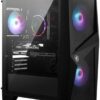 MSI Codex R2 14th C13NUC5-257US Desktop-PC, Intel Core i5-13400F, 2,5 GHz, 16 GB RAM, 1 TB SSD, NVIDIA GeForce RTX 4060 8GB, Windows 11 Home, zwart