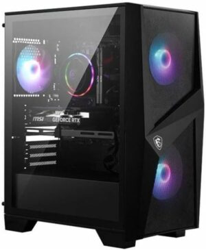 MSI Codex R2 14th C13NUC5-257US Desktop-PC, Intel Core i5-13400F, 2,5 GHz, 16 GB RAM, 1 TB SSD, NVIDIA GeForce RTX 4060 8GB, Windows 11 Home, zwart