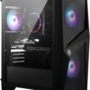 MSI Codex R2 C14NUC7-226US Gaming Desktop Computer, Intel Core i7-14700F 2.1GHz, 32GB RAM, 1TB SSD, NVIDIA GeForce RTX 4060 8GB, Windows 11 Pro, 3 jaar garantie, zwart