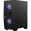MSI Codex R2 C14NUC7-226US Gaming Desktop Computer, Intel Core i7-14700F 2.1GHz, 32GB RAM, 1TB SSD, NVIDIA GeForce RTX 4060 8GB, Windows 11 Pro, 3 jaar garantie, zwart