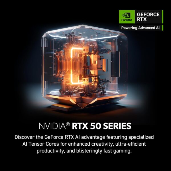 MSI Codex Z2 Gaming Desktop: AMD R7-8700F, GeForce RTX 5070, 32GB DDR5, 2TB m.2 NVMe SSD, USB Type-C, VR-Ready, Windows 11 Homepage: A8NVP-436US