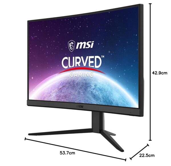 MSI G24C4 E2 - Full HD VA Curved Gaming Monitor - 170Hz - 24 Inch