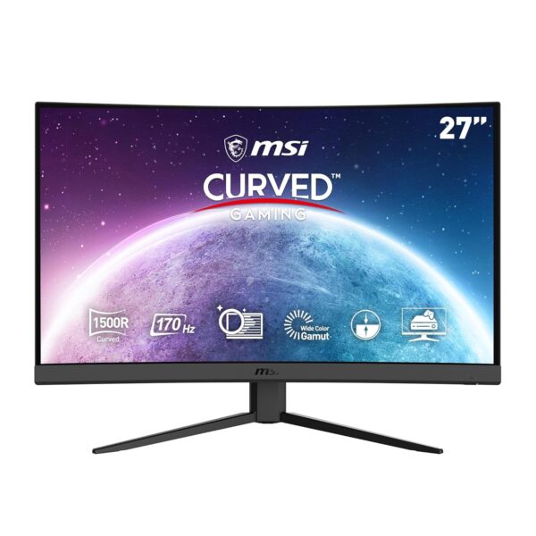 MSI G24C4 E2 - Full HD VA Curved Gaming Monitor - 170Hz - 24 Inch