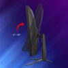 MSI G27CQ4DE E2 27 inch (69cm) Gaming Monitor, WQHD (2560x1440), Curve 1500R, 170Hz, 1ms, VA, HDR Ready, FreeSync Premium, HDMI 2.0b, zwart