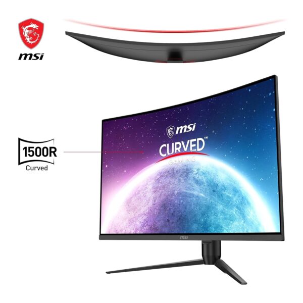 MSI G32CQ5P écran plat de PC 80 cm (31.5") 2560 x 1440 pixels Wide Quad HD LCD Noir
