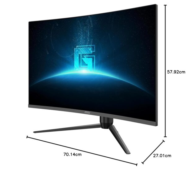 MSI G32CQ5P écran plat de PC 80 cm (31.5") 2560 x 1440 pixels Wide Quad HD LCD Noir