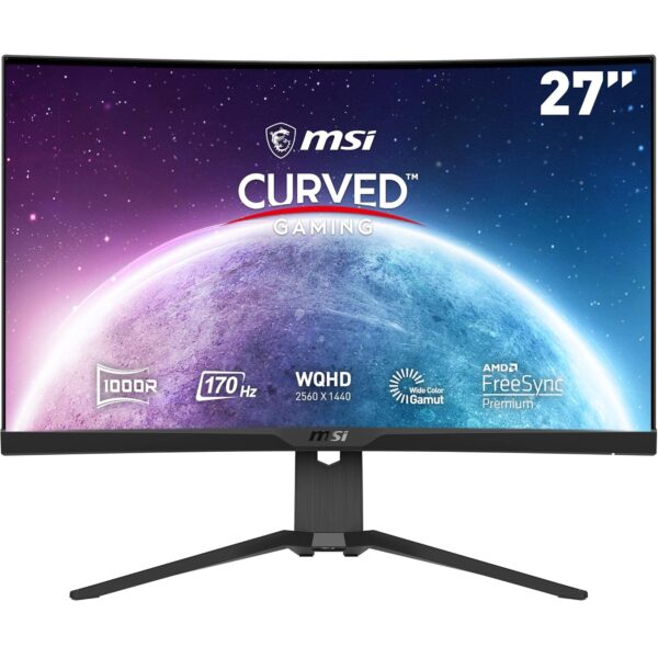 MSI G32CQ5P écran plat de PC 80 cm (31.5") 2560 x 1440 pixels Wide Quad HD LCD Noir