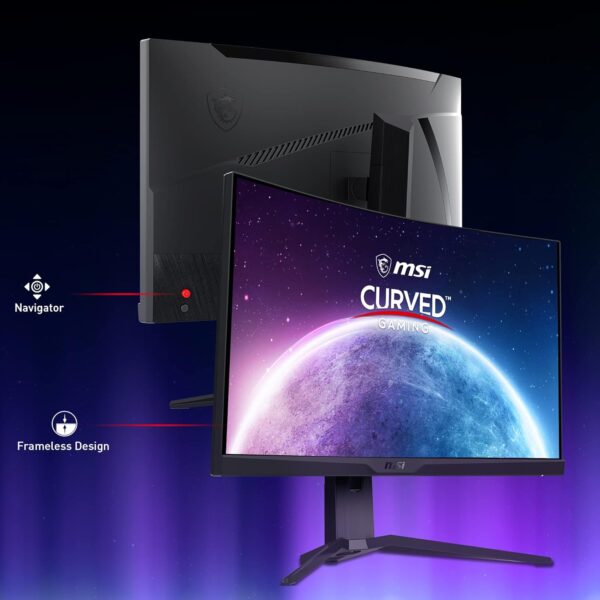 MSI G32CQ5P écran plat de PC 80 cm (31.5") 2560 x 1440 pixels Wide Quad HD LCD Noir